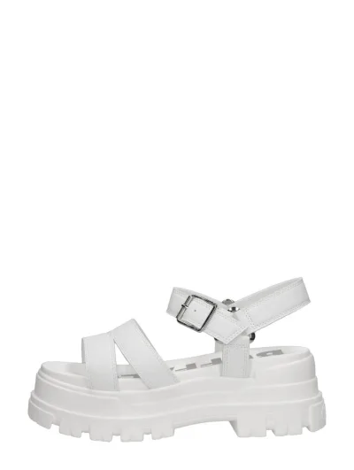 Buffalo ASPHA TS Sandal, sandalen plat voor dames in wit, foto 1 van 4