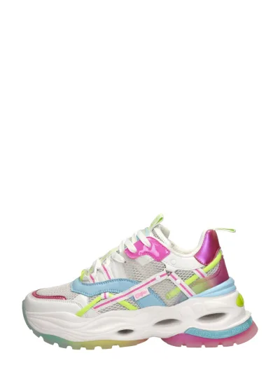 Buffalo Triplet Hollow Kleuren, lage sneakers voor dames, foto 1 van 4