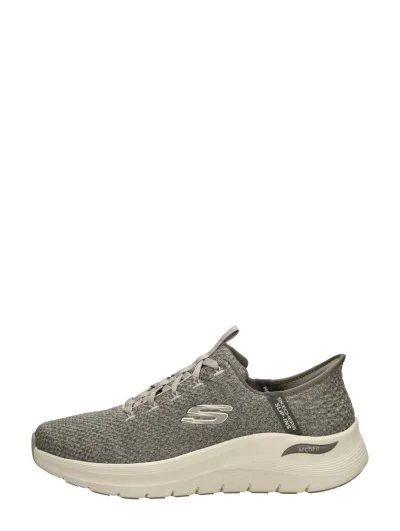 Skechers Arch Fit 2.0 - Look Ahead, lage sneakers voor heren in taupe, foto 1 van 4