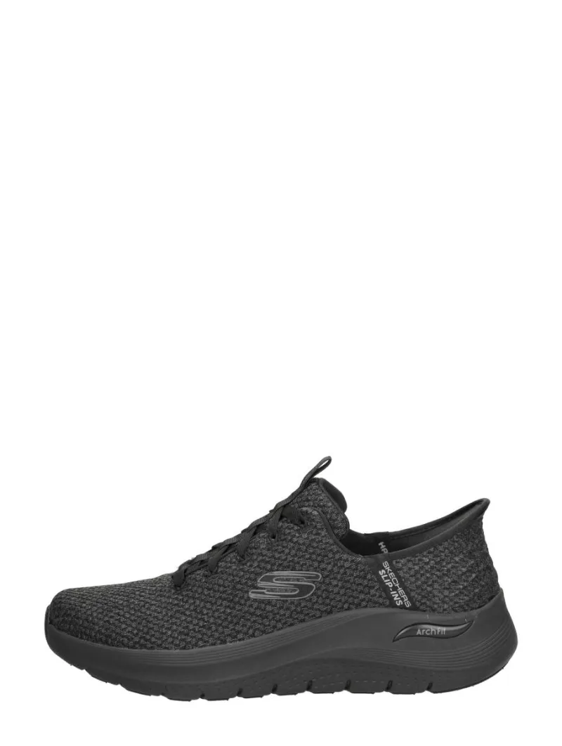 Skechers Arch Fit 2.0 - Look Ahead, lage sneakers voor heren in zwart