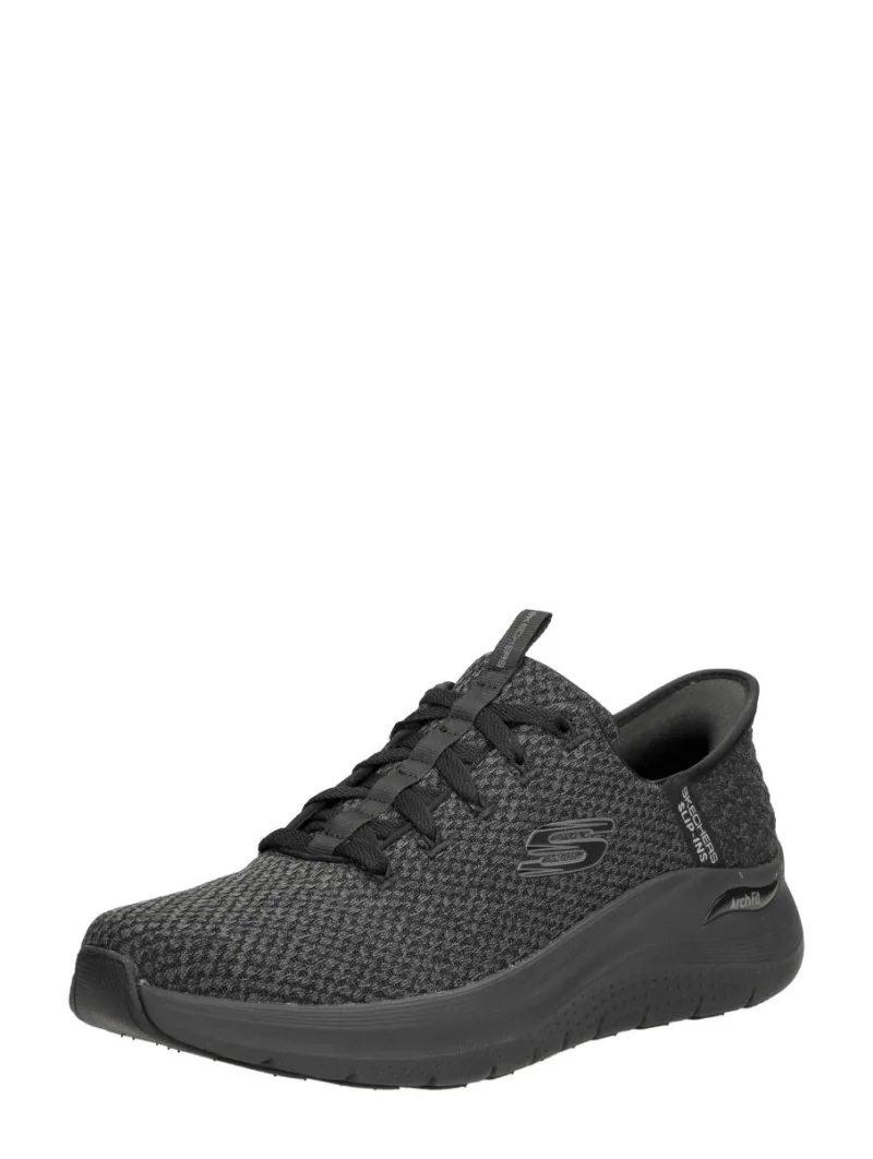 Skechers Arch Fit 2.0 - Look Ahead, lage sneakers voor heren in zwart, foto 2 van 2