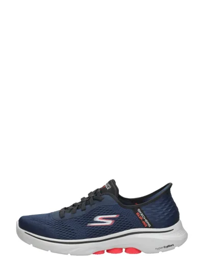 Skechers Go Walk 7 - Free Hand 2, lage sneakers voor heren in blauw, foto 1 van 4