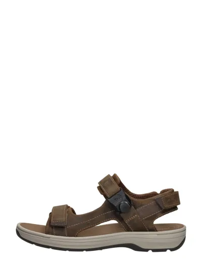 Clarks Saltway Trail, sandalen voor heren in cognac, foto 1 van 4