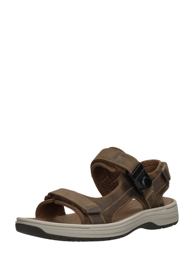 Clarks Saltway Trail, sandalen voor heren in cognac, foto 2 van 2