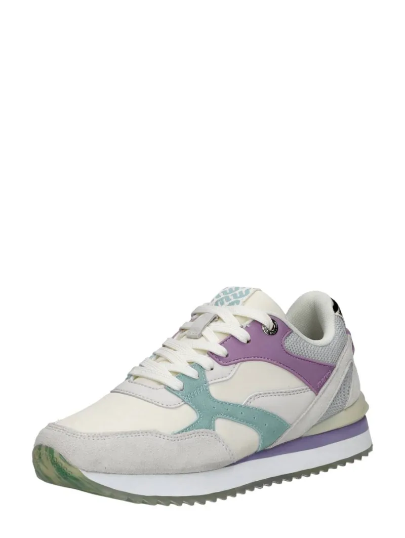 Maruti Dawn, lage veterschoenen voor dames in gebroken wit, foto 2 van 2
