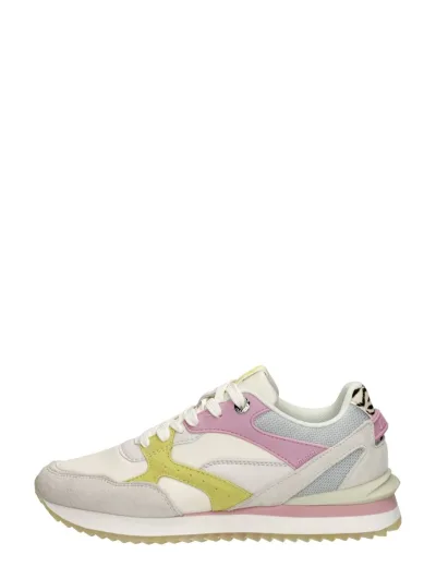 Maruti Dawn, lage veterschoenen voor dames in gebroken wit, foto 1 van 4