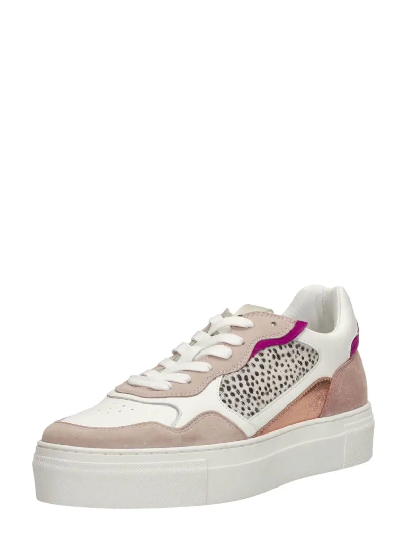 Maruti Tavi, lage veterschoenen voor dames in roze, foto 2 van 2