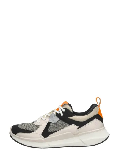 ECCO Biom, lage veterschoenen voor heren in zwart, foto 1 van 4
