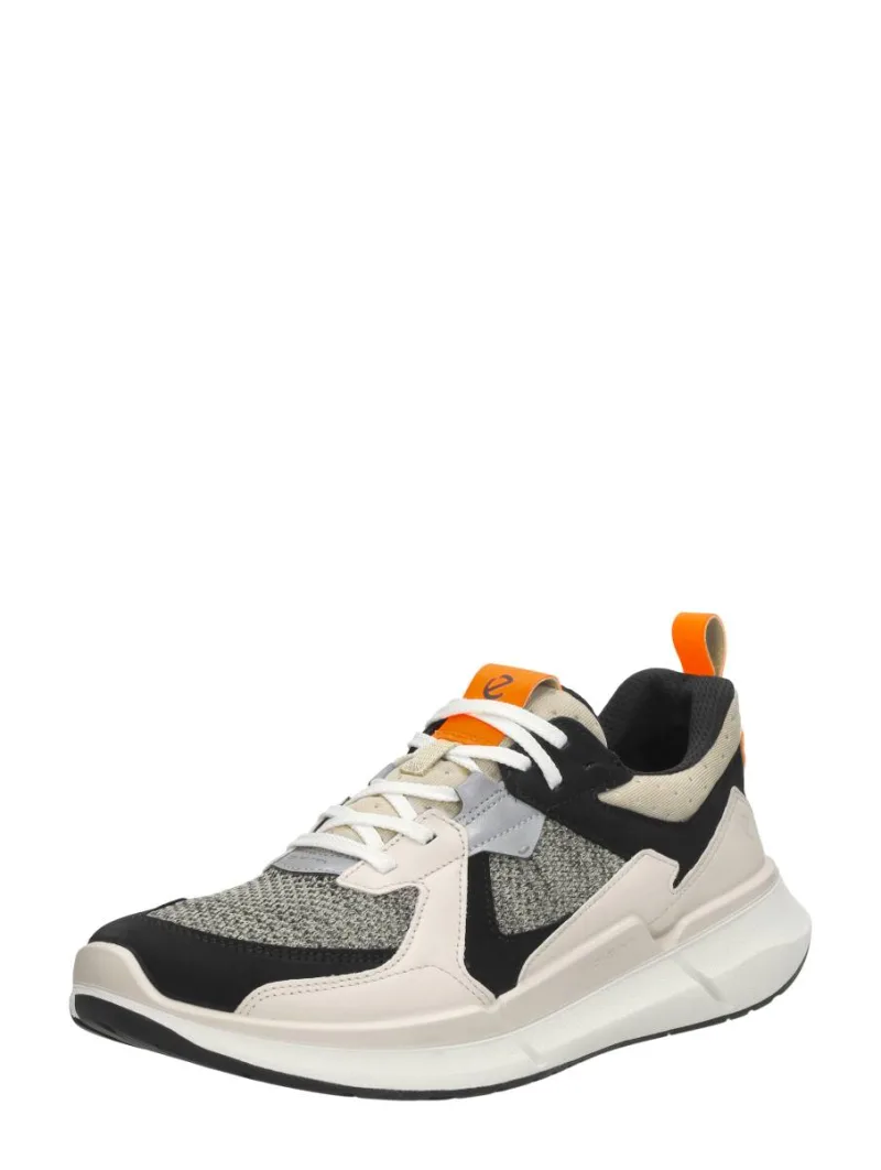 ECCO Biom, lage veterschoenen voor heren in zwart, foto 2 van 2
