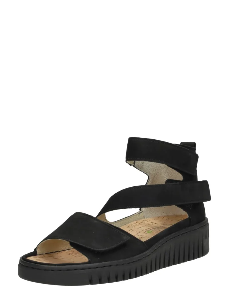 Waldläufer H-Willow, sandalen plat voor dames in zwart, foto 2 van 2