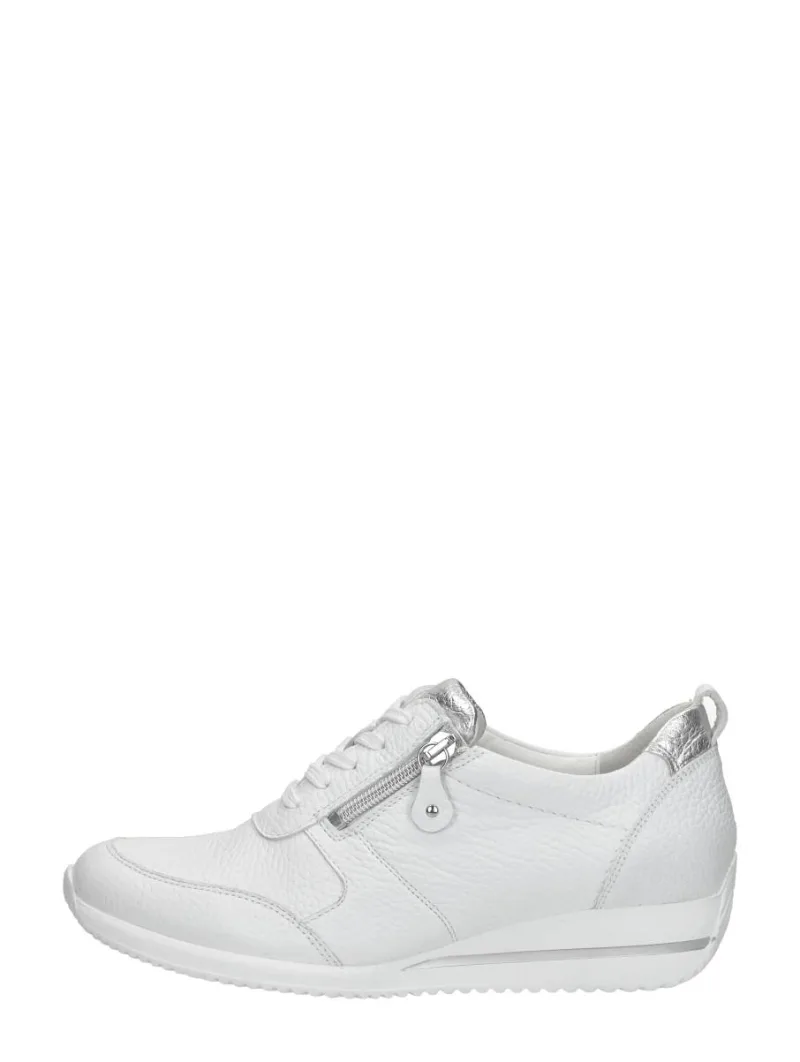 Waldläufer Himona, lage veterschoenen voor dames in wit, foto 1 van 4