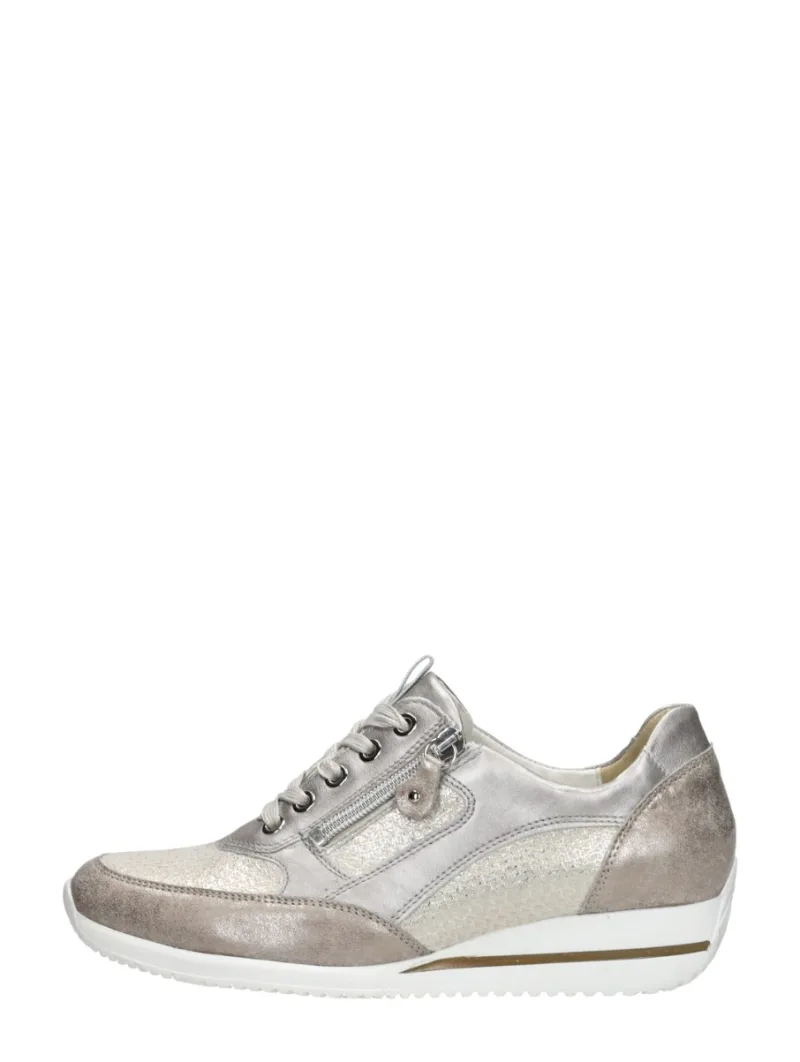 Waldläufer Himona, lage veterschoenen voor dames in brons, foto 1 van 4