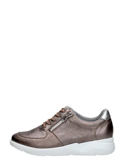 Waldläufer K-Funky, lage veterschoenen voor dames in brons, foto 1 van 4