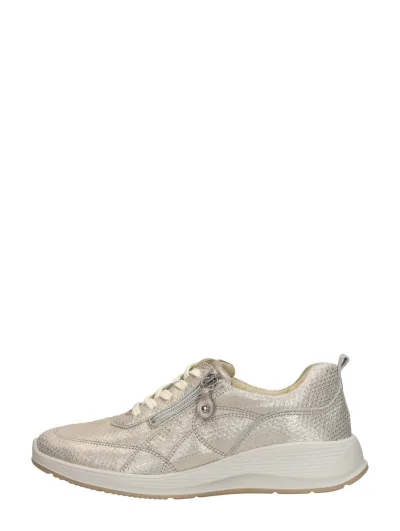 Waldläufer Kalea, lage veterschoenen voor dames in goudkleur, foto 1 van 4