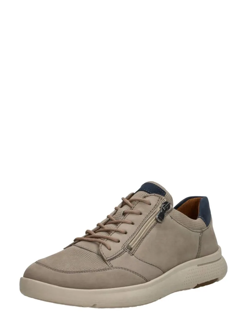 Waldläufer H-Heiko, lage veterschoenen voor heren in beige, foto 2 van 2