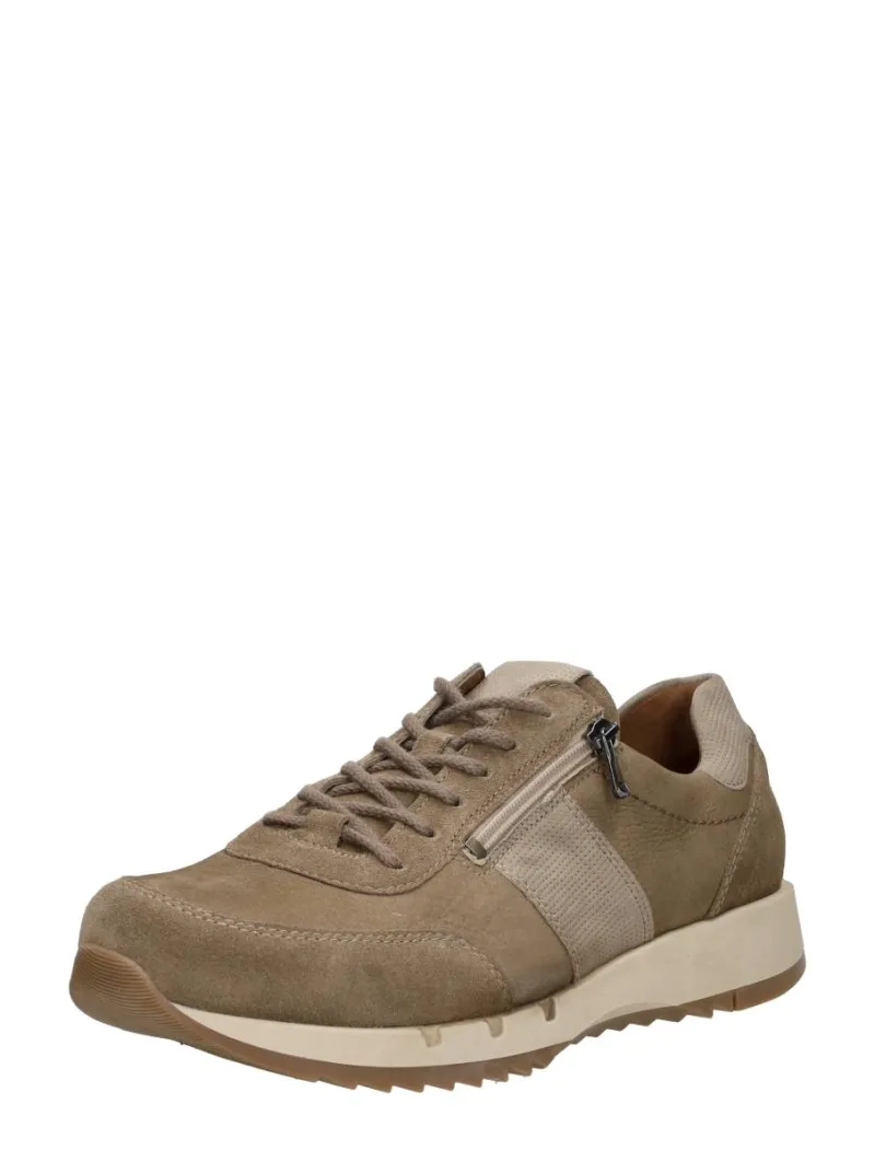 Waldläufer K-Joko, lage veterschoenen voor heren in beige, foto 2 van 2