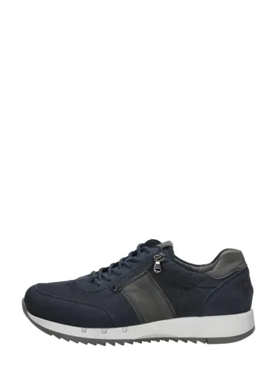 Waldläufer K-Joko, lage veterschoenen voor heren in blauw, foto 1 van 4