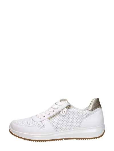 Ara Osaka 3.0, lage veterschoenen voor dames in wit, foto 1 van 4