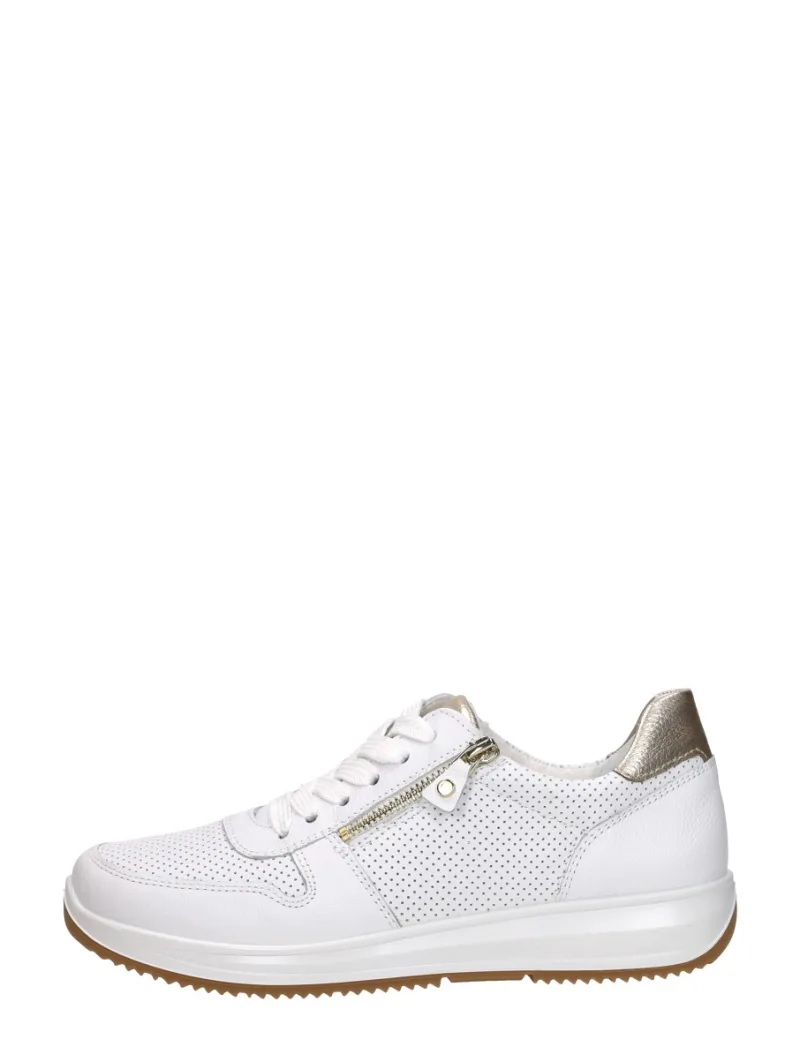 Ara Osaka 3.0, lage veterschoenen voor dames in wit, foto 1 van 4