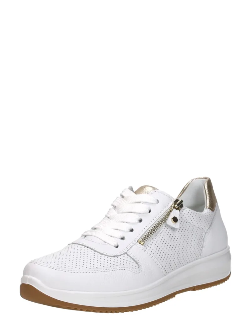 Ara Osaka 3.0, lage veterschoenen voor dames in wit, foto 2 van 2