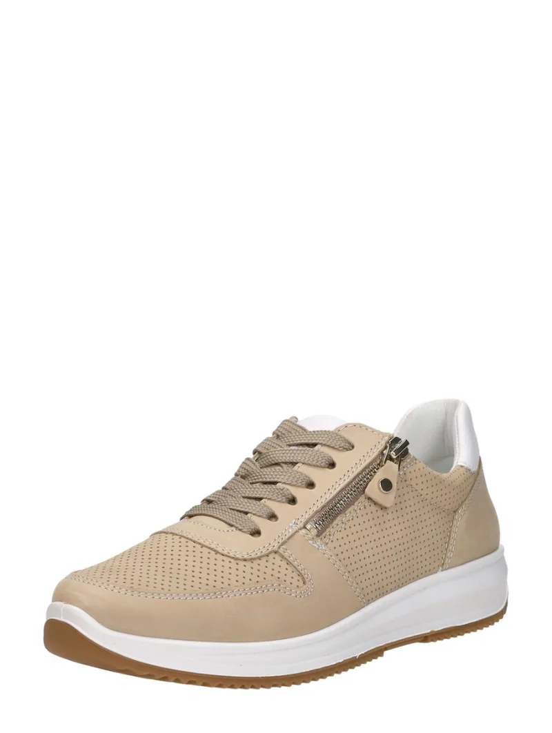 Ara Osaka 3.0, lage veterschoenen voor dames in beige, foto 2 van 2