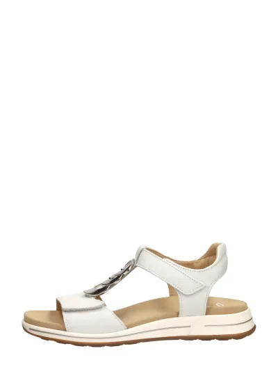 Ara Osaka-S, sandalen plat voor dames in wit, foto 1 van 4