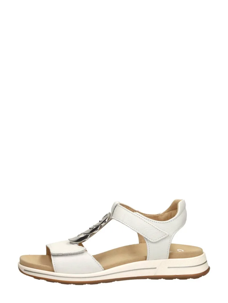 Ara Osaka-S, sandalen plat voor dames in wit, foto 1 van 4