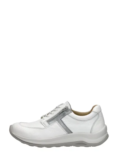 Wolky Comrie, lage veterschoenen voor dames in wit, foto 1 van 4