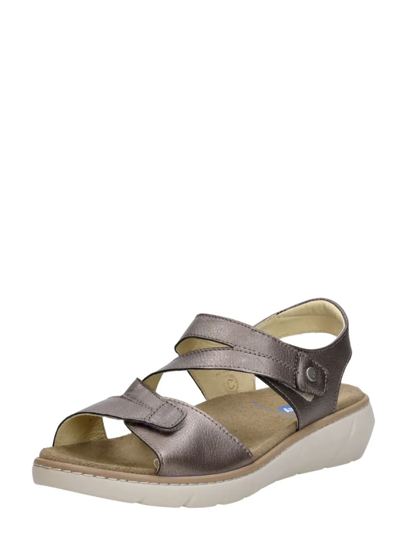 Wolky Ikaria, sandalen plat voor dames in brons, foto 2 van 2