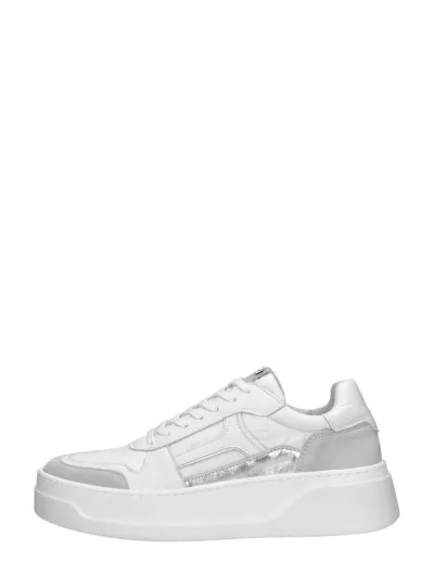 Red Rag Sneakers Laag, lage sneakers voor dames in wit, foto 1 van 4