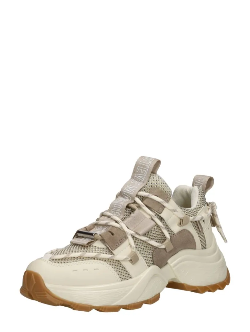 Steve Madden Tazmania, lage sneakers voor dames in beige, foto 2 van 2