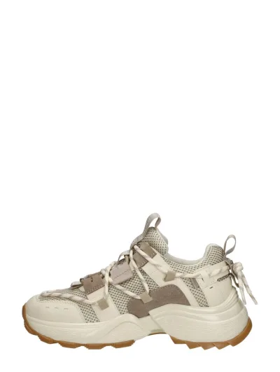 Steve Madden Tazmania, lage sneakers voor dames in beige, foto 1 van 4