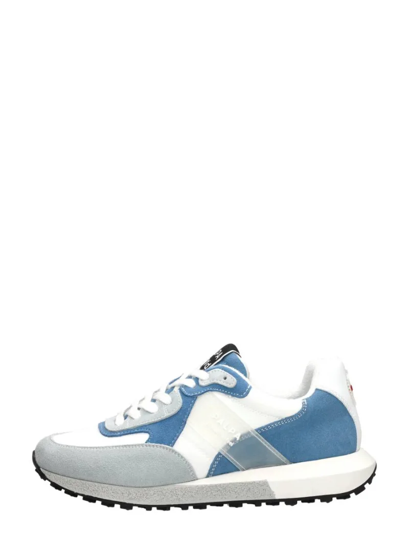 Palpa Jura, lage sneakers voor dames in licht blauw