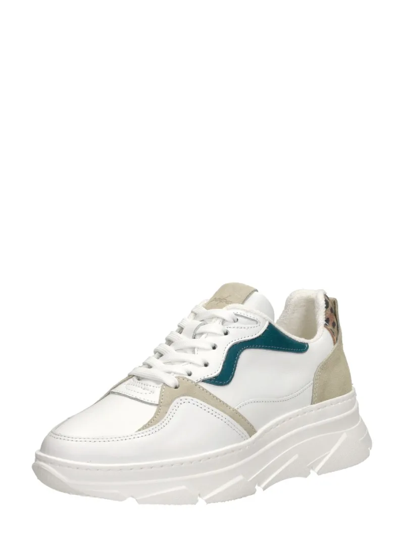 Palpa Pritty, lage sneakers voor dames in wit, foto 2 van 2