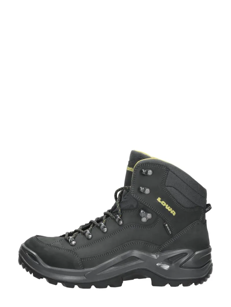 Lowa Renegade GTX Mid, hoge veterschoenen voor heren in donkergrijs