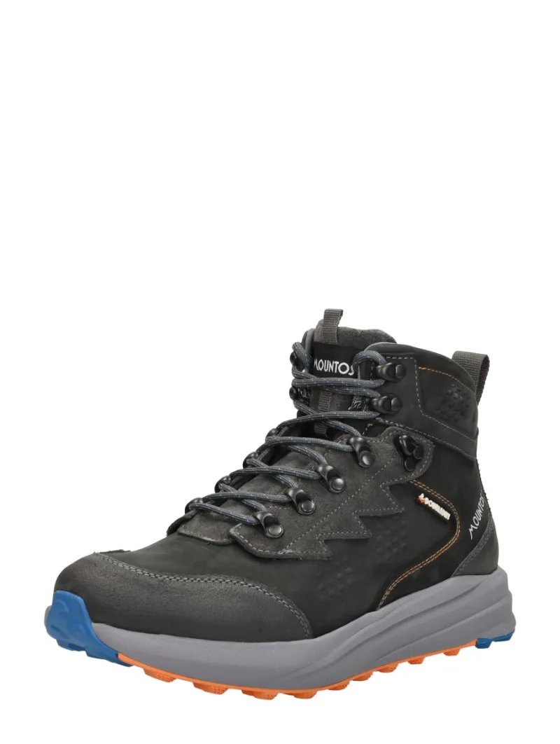 Mountos Orea, hoge veterschoenen voor heren in donkergrijs, foto 2 van 2