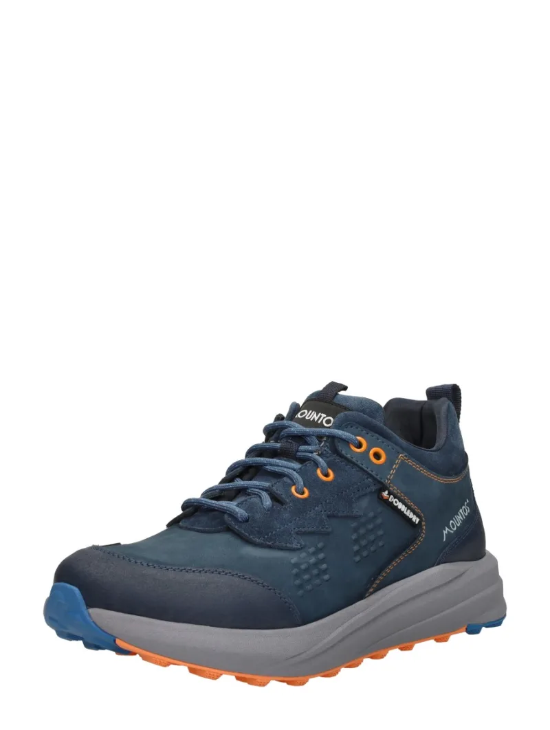 Mountos Orea, lage veterschoenen voor heren in blauw, foto 2 van 2