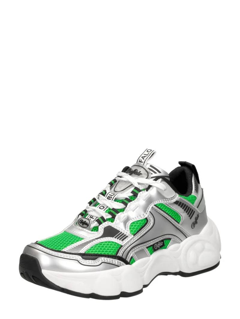 Buffalo CLD Run Jog zilver, lage sneakers voor dames in zilverkleur, foto 2 van 2