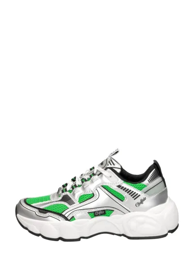 Buffalo CLD Run Jog zilver, lage sneakers voor dames in zilverkleur, foto 1 van 4