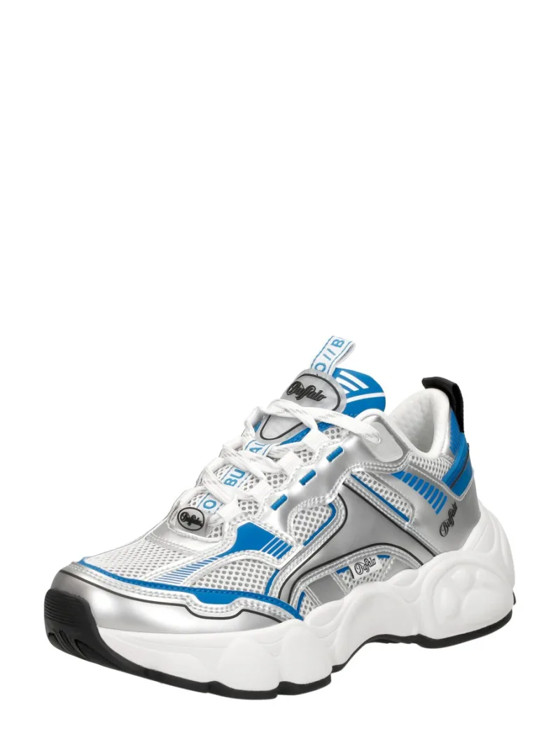 Buffalo CLD Run Jog zilver, lage sneakers voor dames in zilverkleur, foto 2 van 2