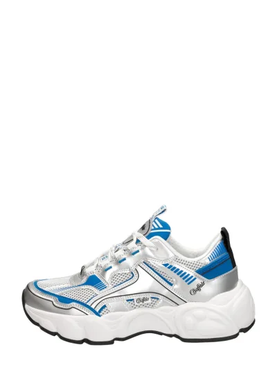 Buffalo CLD Run Jog zilver, lage sneakers voor dames in zilverkleur, foto 1 van 4