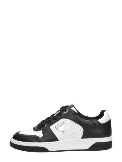 Guess Daiso, lage sneakers voor dames in zwart, foto 1 van 4