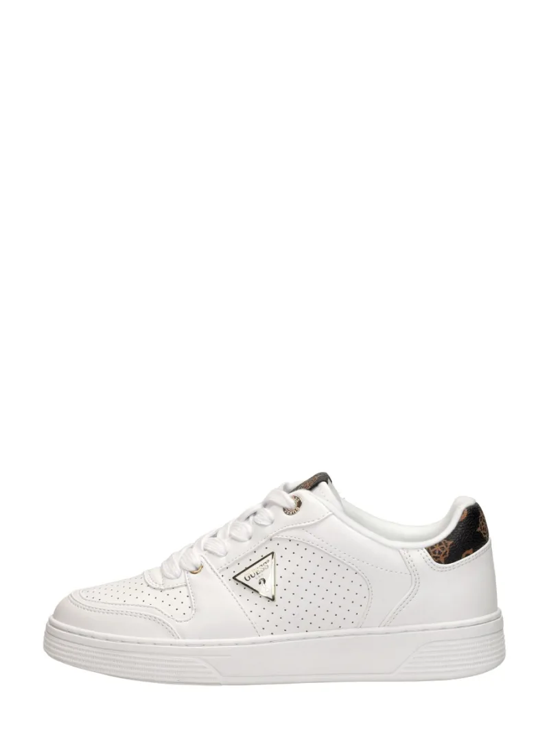 Guess Daiso, lage sneakers voor dames in wit