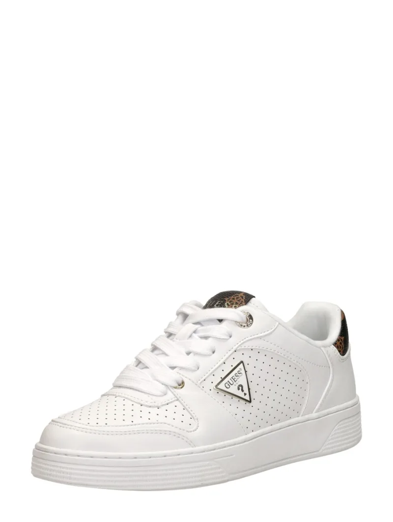 Guess Daiso, lage sneakers voor dames in wit, foto 2 van 2
