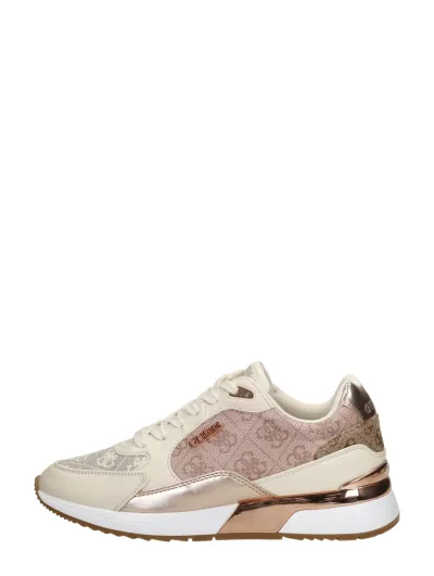 Guess Moxea 12, lage sneakers voor dames in roze, foto 1 van 4