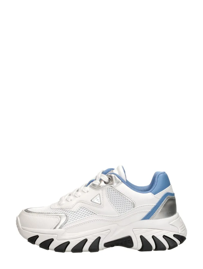 Guess Nowah, lage sneakers voor dames in wit