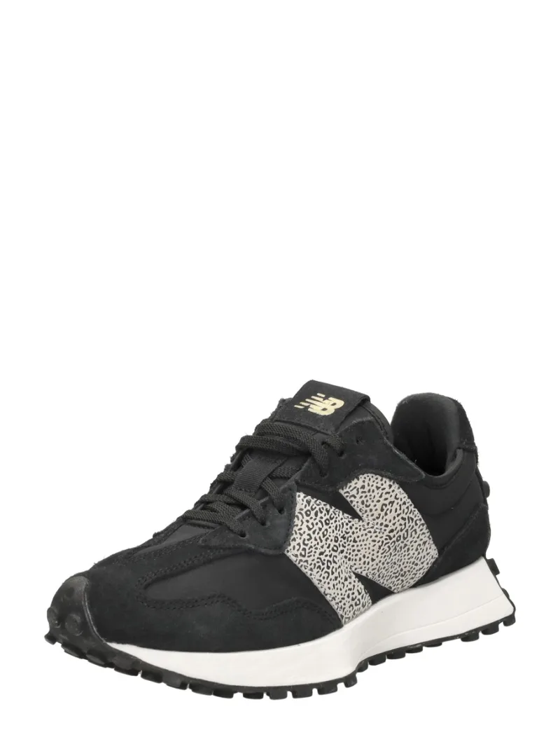 New Balance 327, lage sneakers voor dames in zwart, foto 2 van 2