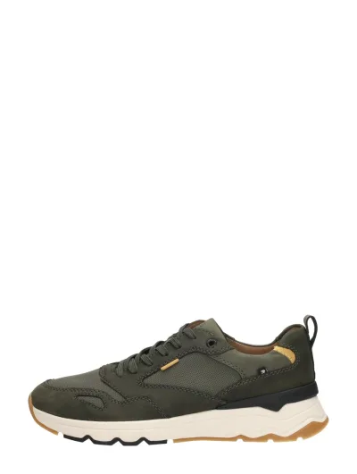 Rieker Sneakers Laag, lage sneakers voor heren in groen, foto 1 van 4