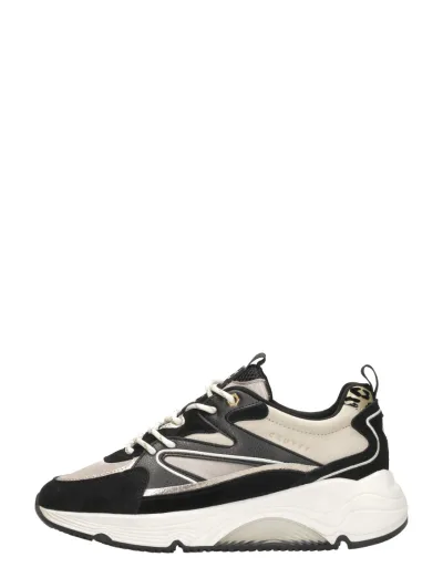 Cruyff Madina Bold, lage sneakers voor dames in zwart, foto 1 van 4