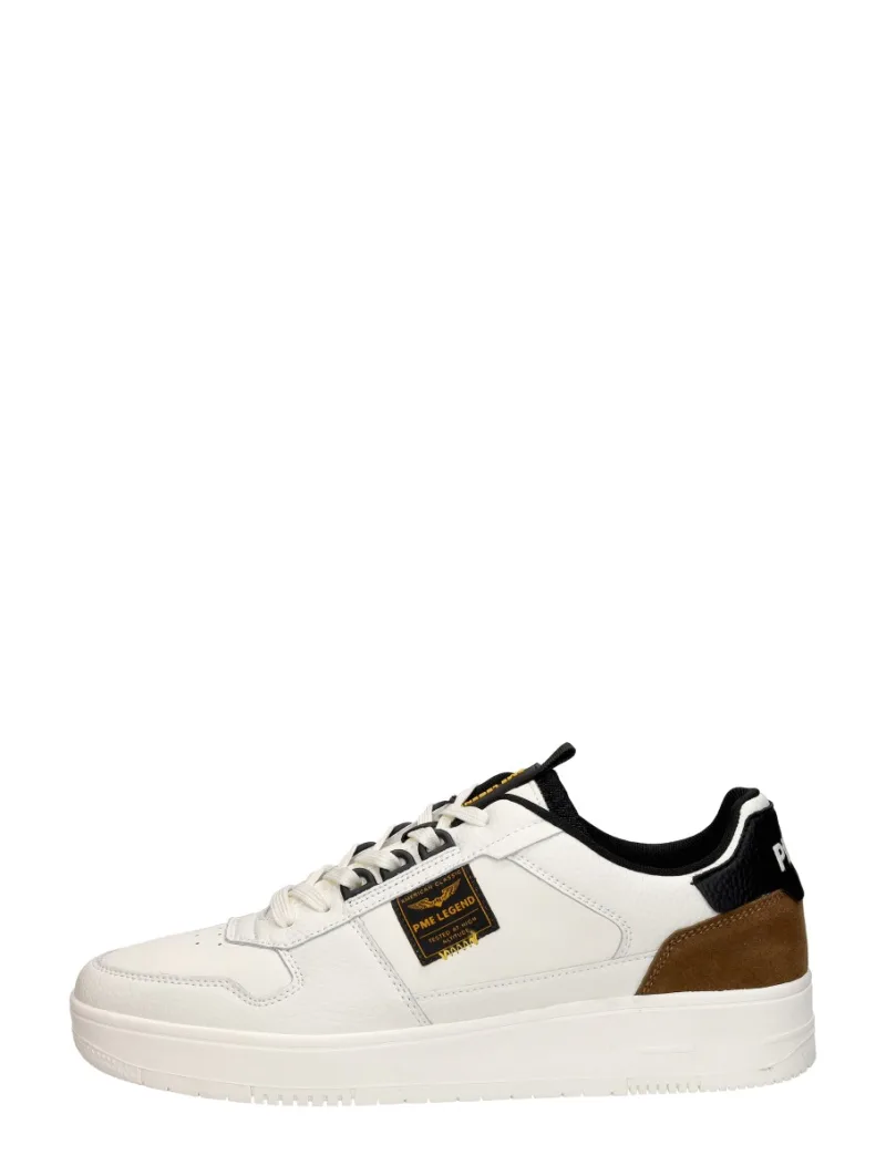 PME Legend Gobbler, lage veterschoenen voor heren in gebroken wit, foto 1 van 4